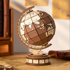 Wooden World Globe